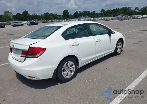 2014 Honda Civic Lx из США, поврежденный, VIN 19XFB2F53EE028120